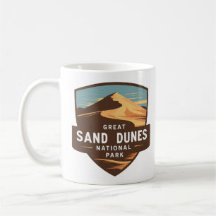 Mug Grand Sand Dunes National Park Badge de voyage