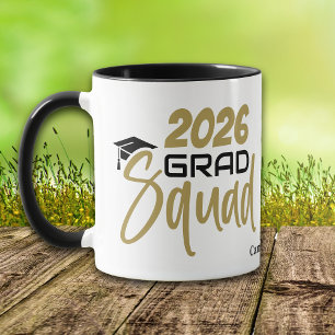 Mug Grand Squad Gold Noir