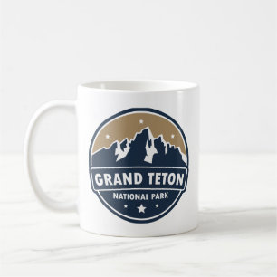 Mug Grand Teton National Park Round Emblem
