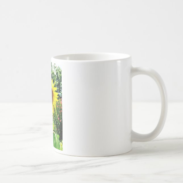 Mug Grand tournesol jaune (Droite)