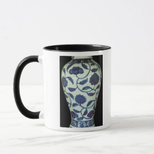 Mug Grand vase bleu et blanc, période de Jaijing