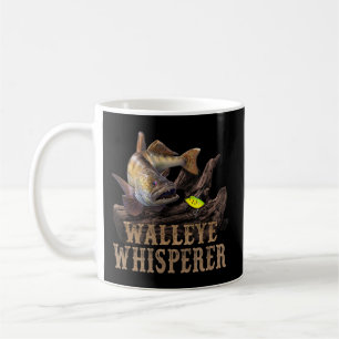 Mug Grand Walleye Avec Dessin De Lure De Pêche : Walle