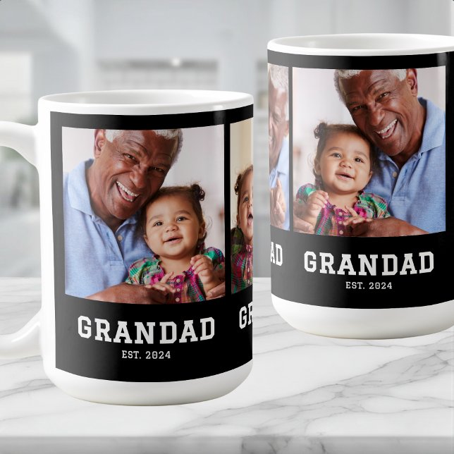 Mug Grandad Established Bold Black 3 Photo (Créateur téléchargé)