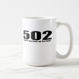 Mug Grande caisse de bloc de 502 Chevy
