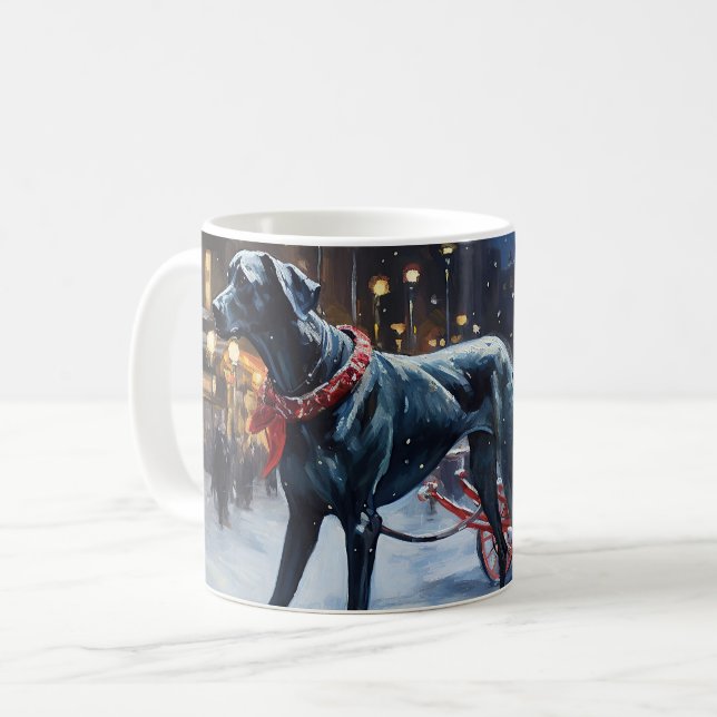 Mug Grande Danse période de fêtes de Noël (Devant gauche)