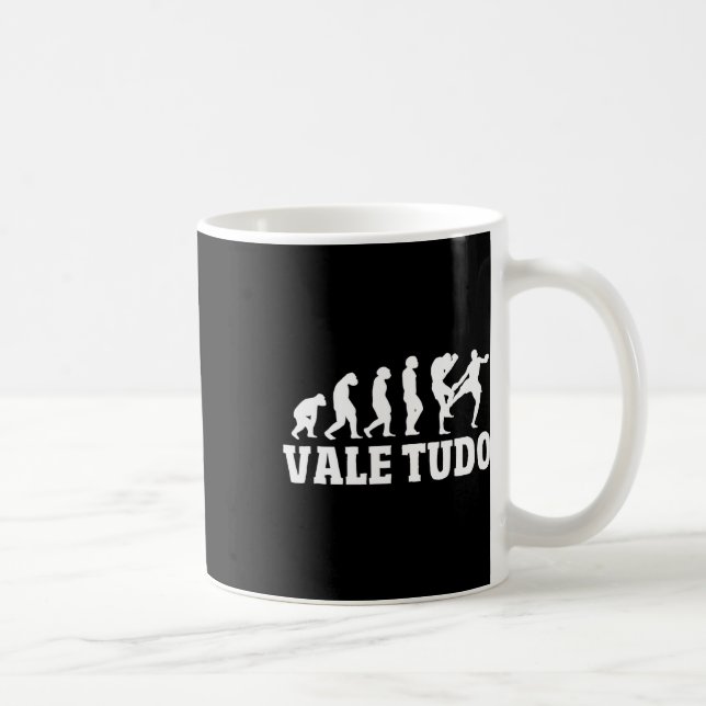 Mug Grande évolution Vale Tudo Design Mma Kickboxing (Droite)