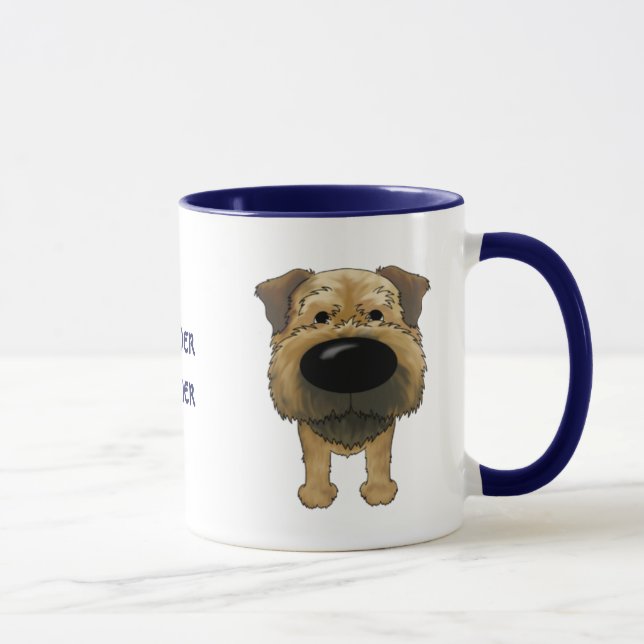 Mug Grande frontière Terrier de nez (Droite)