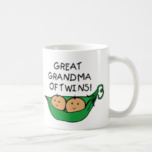 Mug Grande grand-maman de cosse de jumeaux