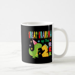 Mug Grande Grand-Mère Des Deux Rex 2e Anniversaire Boy