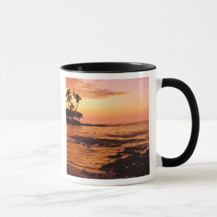 Mug Grande île, Hawaï. Coucher du soleil, Big Island