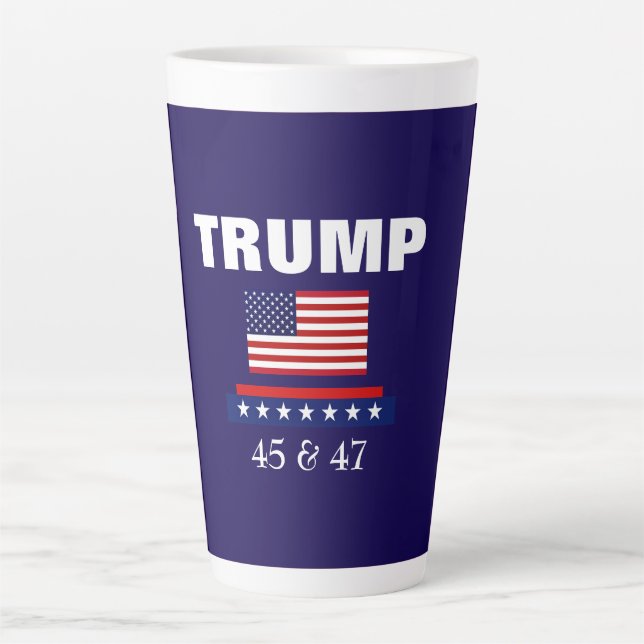 MUG GRANDE LATTE PRÉSIDENT TRUMP (Devant)