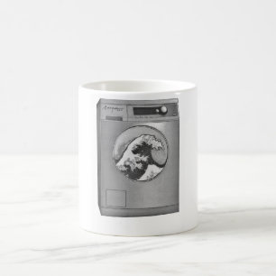 Mug Grande machine à laver de vague