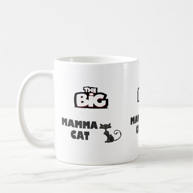 Mug Grande mamma design pour chats cool (Gauche)