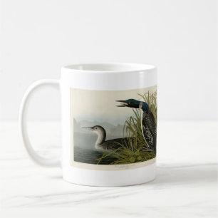 Mug Grande plongeur du Nord Loon Audubon Oiseaux d'Amé
