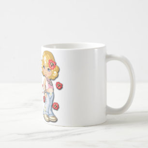 Mug Grande soeur et fleurs