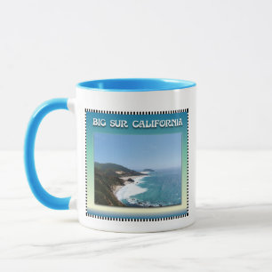 Mug Grande Sur vue d'océan de la Californie II