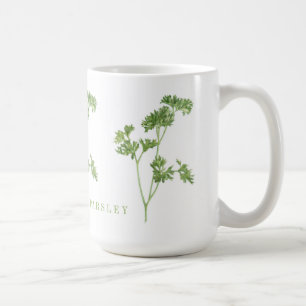 Mug GRANDE TAILLE DE PARSLEY blanc FRAÎCHE