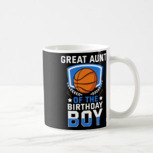 Mug Grande Tante De L'Anniversaire Boy Sketll Famille