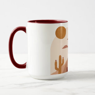 Mug - Grande tasse - Terracotta par Ludilabel