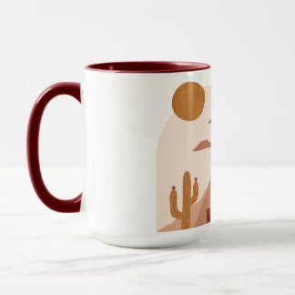 Mug - Grande tasse - Terracotta par Ludilabel