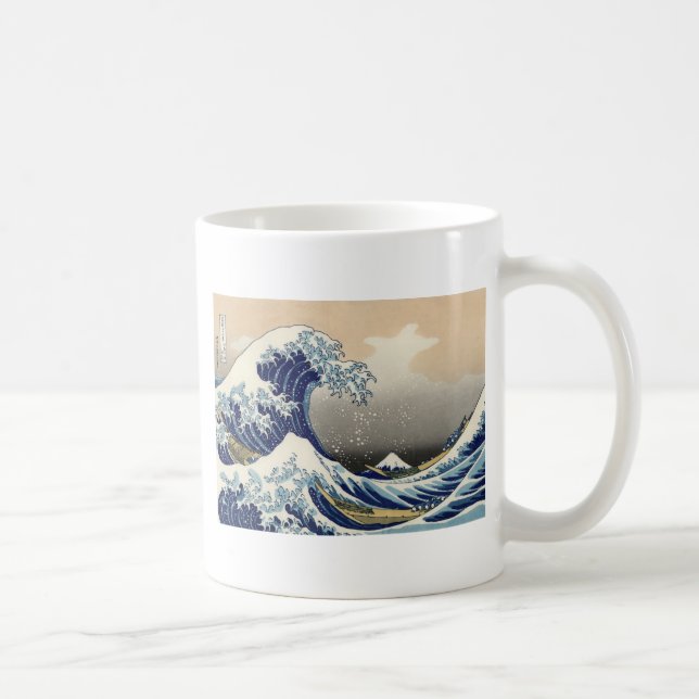 Mug Grande vague outre de Kanagawa (Droite)