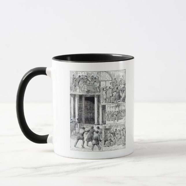 Mug Grandes émeutes à Londres (Gauche)