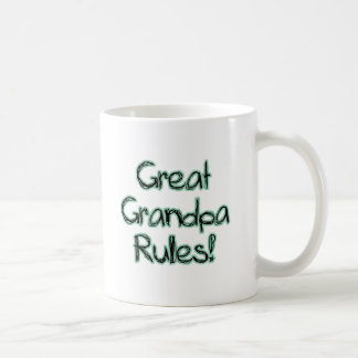Mug Grandes règles de grand-papa