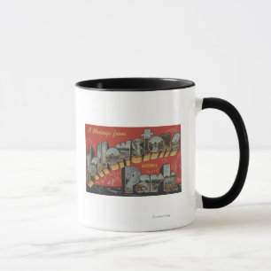 Mug Grandes scènes de lettre - parc national de