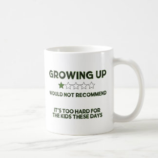Mug Grandir - Ne Recommanderait Pas