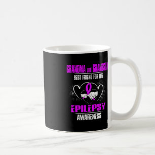 MUG GRANDMA ET GRANDSON MEILLEUR AMI DE LIFE EPILEPSY
