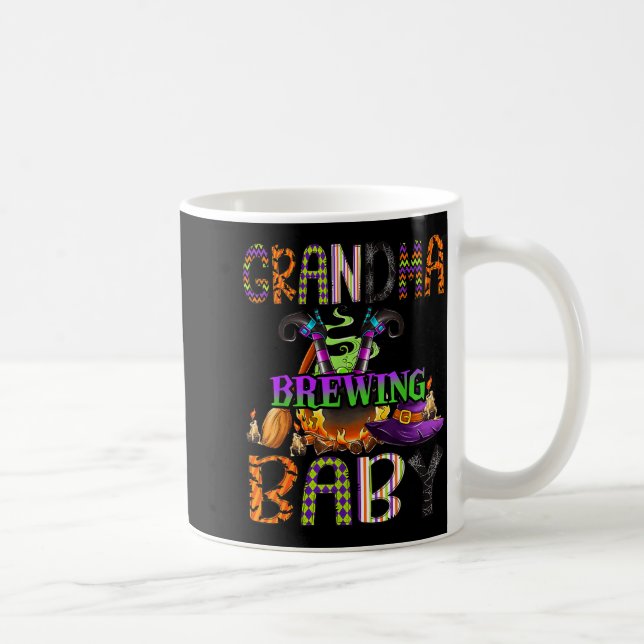 Mug Grandma Of Brewing Baby Halloween One Soky Grandma (Droite)