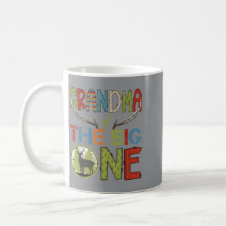 Mug Grandma Of The Big One 1st Birthday Boy Deer