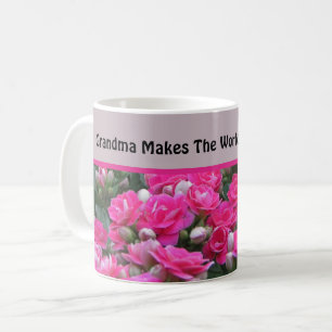 Mug Grandma spéciale belle jardin fleuri rose Fleur