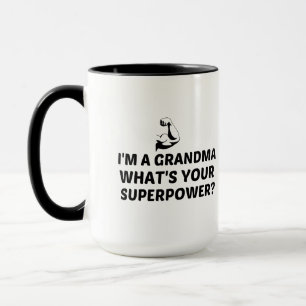 MUG GRANDMA SUPERPOWER