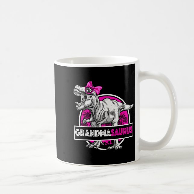 Mug Grandmasaurus T-rex Apparié Drôle Grand-mère Sauru (Droite)