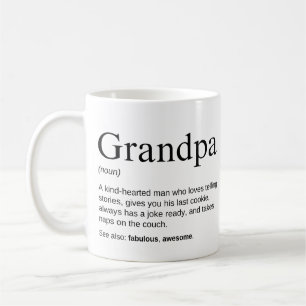 Mug Grandpa Cute Love Grand-Père Définition