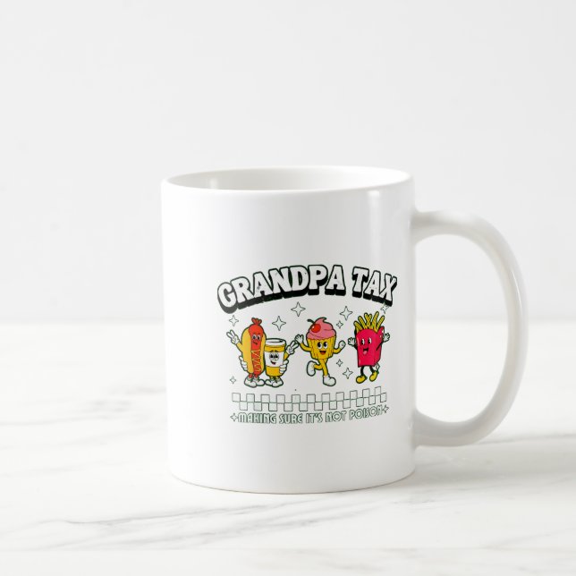 Mug Grandpa Tax Funny Grandpa Humorous Gift For Grandp (Droite)