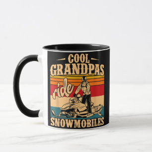 Mug Grandpas cool randonnée Motoneige Motoneige Motone