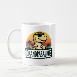 Mug Grandpasaurus Dinosaur Grandpa Saurus Fête des pèr