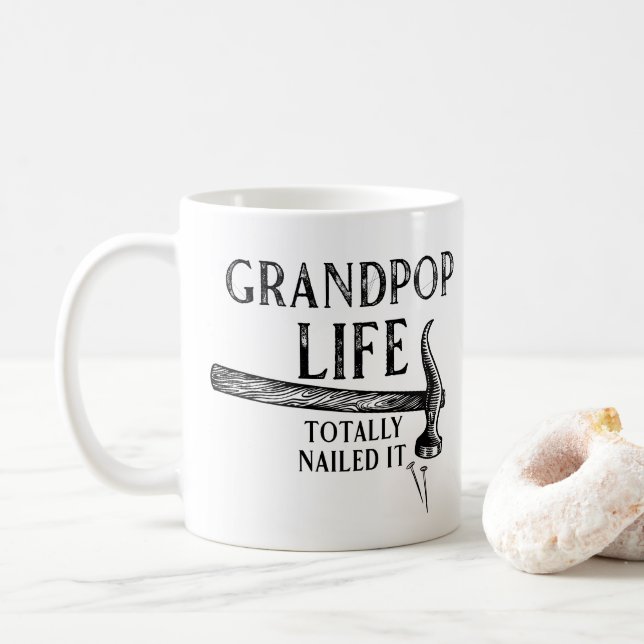 Mug Grandpop Life a réussi ! (Avec donut)