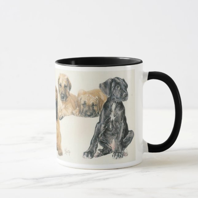 Mug Grands Chiots Danois (Droite)