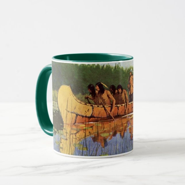 Mug Grands Explorateurs par Remington, Pionniers de l' (Devant gauche)