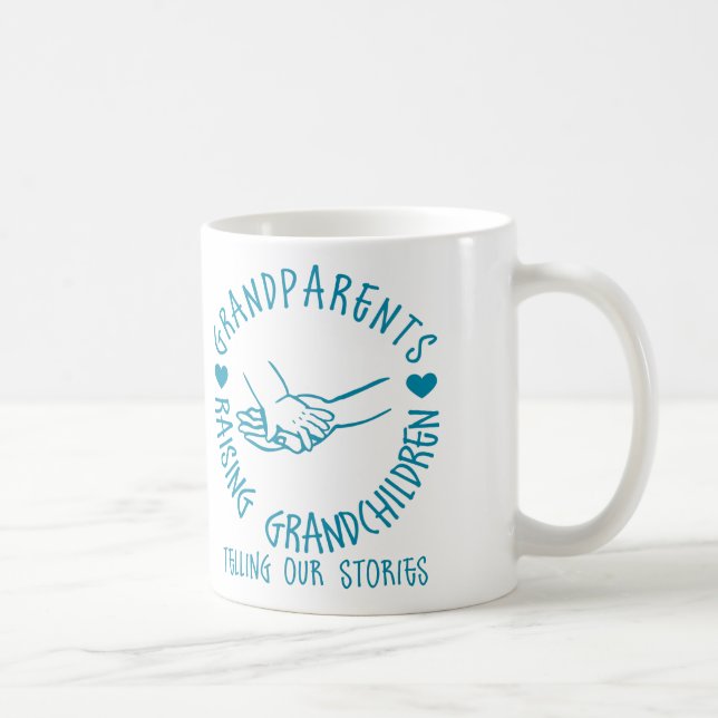 Mug Grands-parents élevant des petits-enfants (Droite)