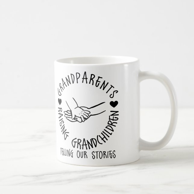 Mug Grands-parents élevant des petits-enfants (Droite)