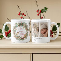 Grands-parents nostalgiques Photo du premier Noël