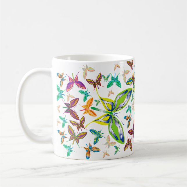 Mug Grands rêves de papillon (Gauche)