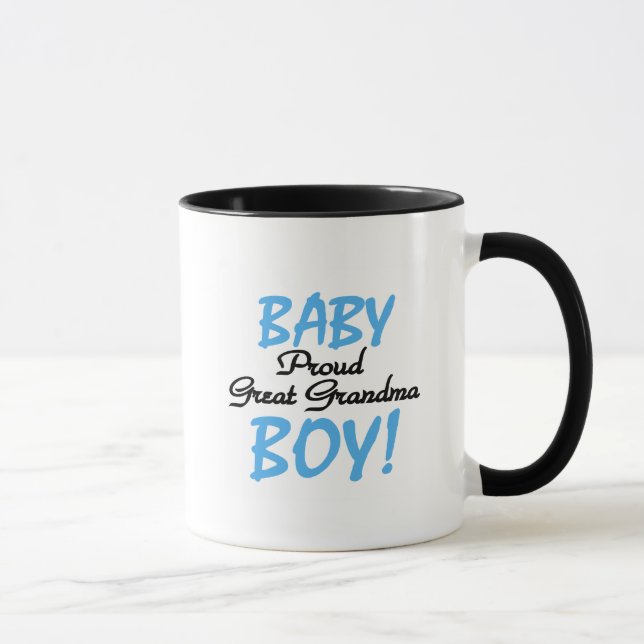Mug Grands T-shirts et cadeaux fiers de bébé de (Droite)