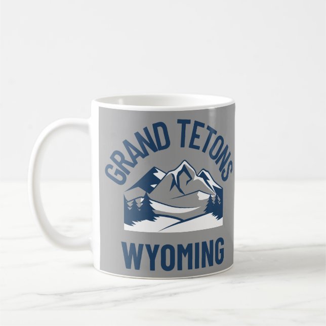Mug Grands Tetons Wyoming (Gauche)