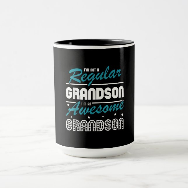 Mug Grandson Gift | Je Ne Suis Pas Un Petit-Fils Régul (Centre)