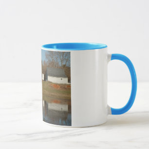 Mug Grange grise - réflexions de sérénité